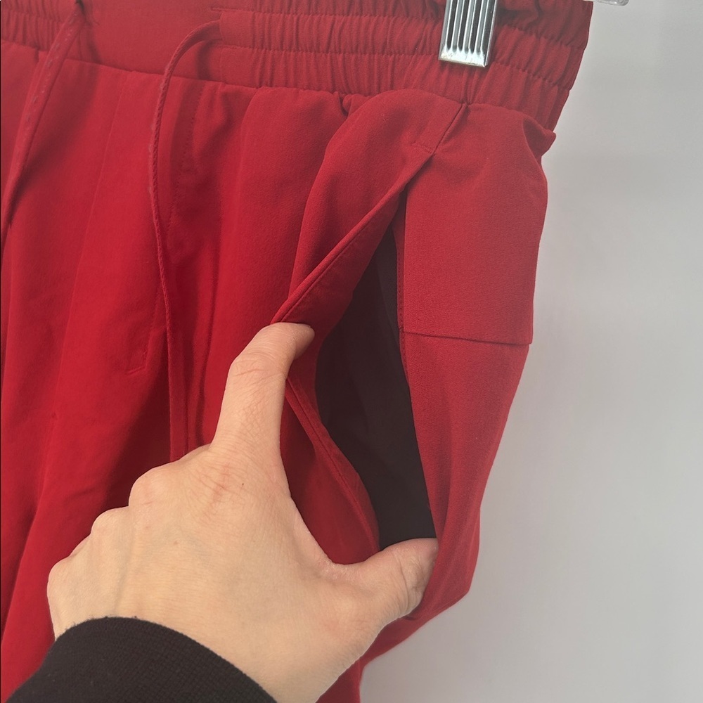 Lululemon Men’s Red Athletic Shorts Size Small Men's Red Casual Shorts - Picture 3 of 11